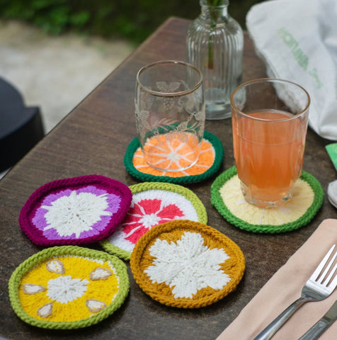 Fruit Cocktail Coasters