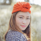 Knitted Lace Turban