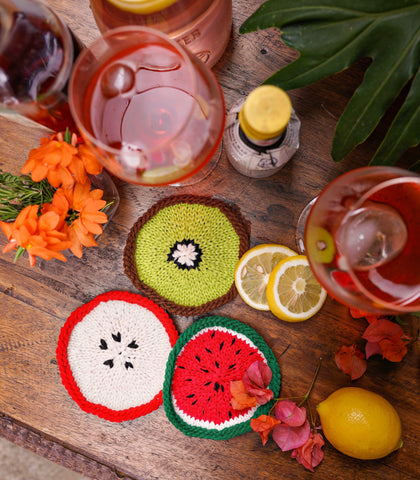 Fruit Cocktail Coasters
